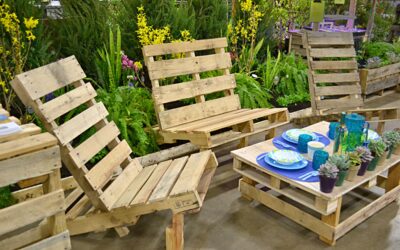 Naujausios eksterjero tendencijos naudojant medines paletes